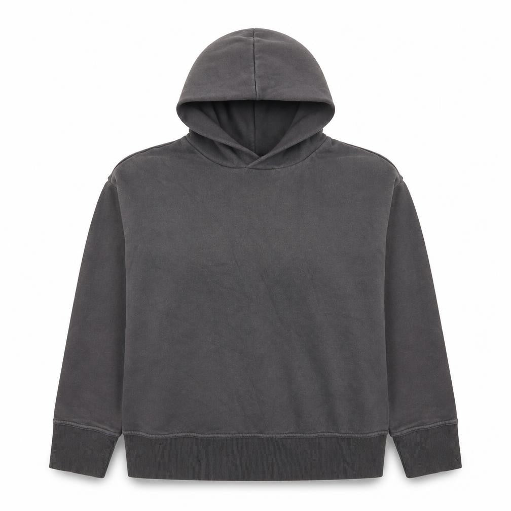 Zara Womens Grey Cotton Pullover Hoodie Size S Pullover