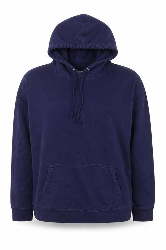 Feathers & Fluff Womens Blue Cotton Pullover Hoodie Size XL Pullover - Girls With Guns