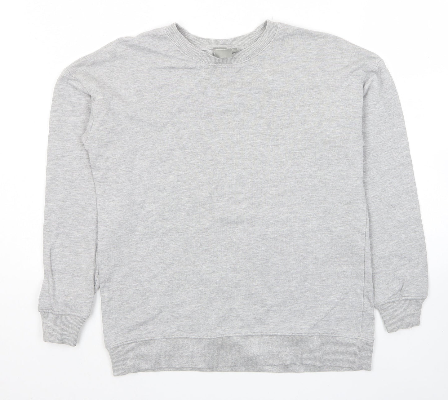 ASOS Womens Grey Cotton Pullover Sweatshirt Size 6 Pullover