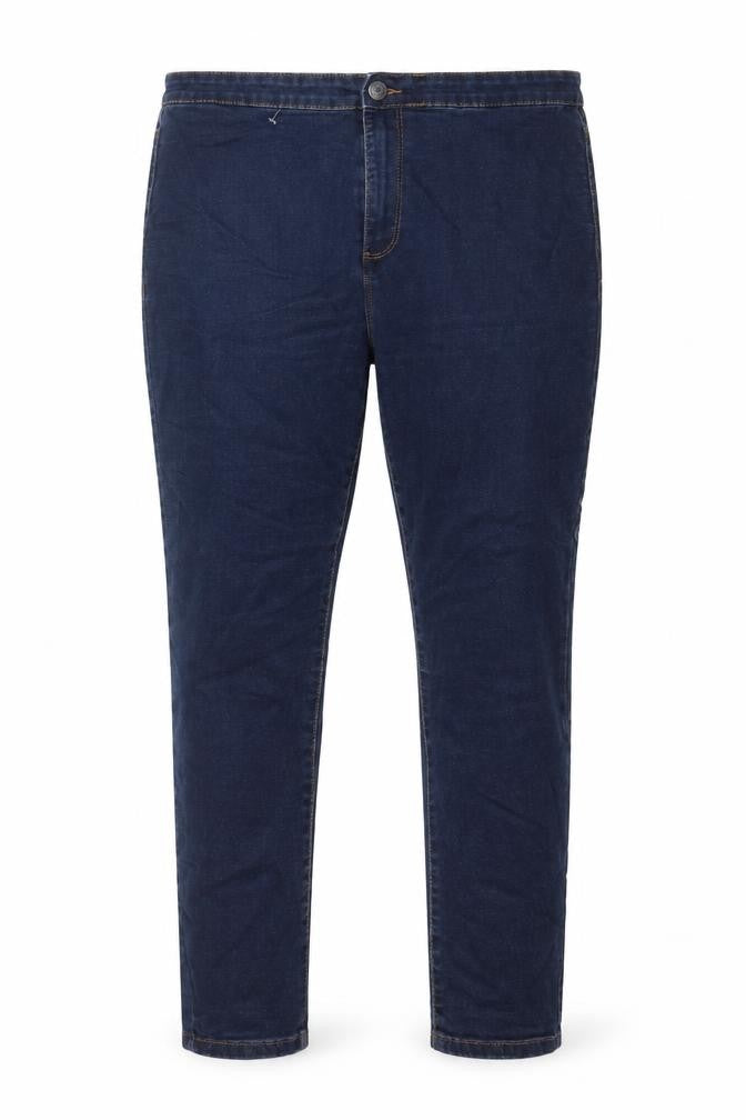 Denim & Co. Womens Blue Cotton Skinny Jeans Size 14 L28 in Regular Zip