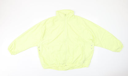 Marks & Spencer Womens Yellow Jacket Size 16 Zip