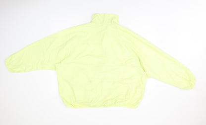 Marks & Spencer Womens Yellow Jacket Size 16 Zip