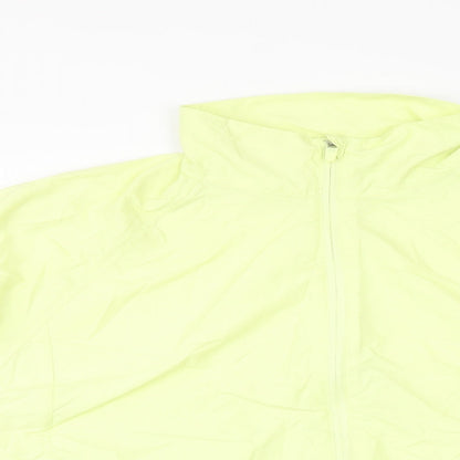 Marks & Spencer Womens Yellow Jacket Size 16 Zip