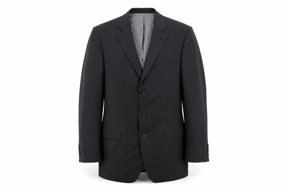 Marks & Spencer Mens Grey Wool Jacket Suit Jacket Size 40 Regular