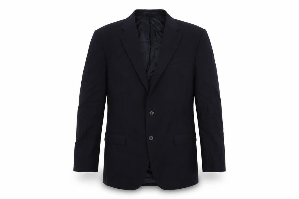 Marks & Spencer Mens Blue Wool Jacket Suit Jacket Size 44 Regular