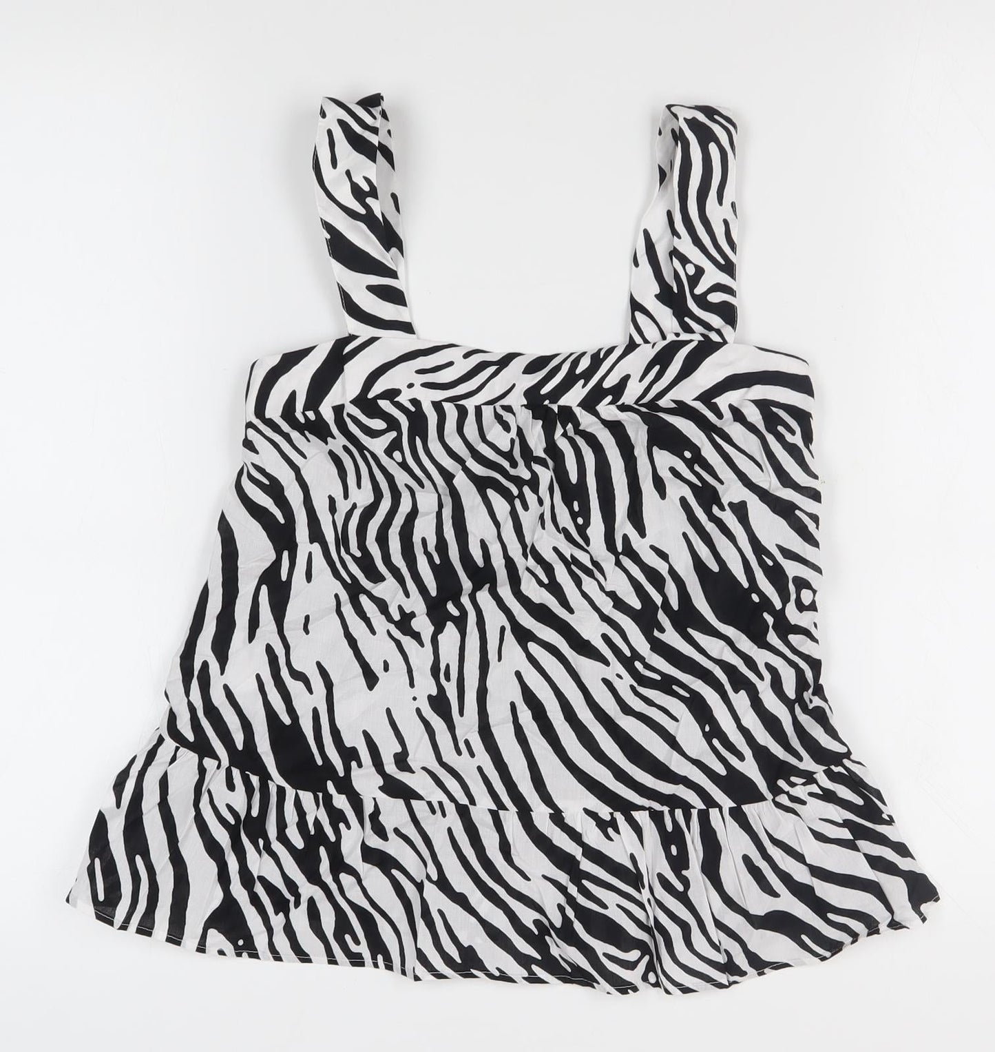 Marks and Spencer Women's Multicoloured Zebra Print Tank