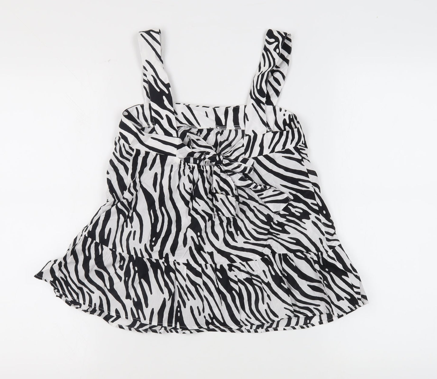 Marks and Spencer Women's Multicoloured Zebra Print Tank