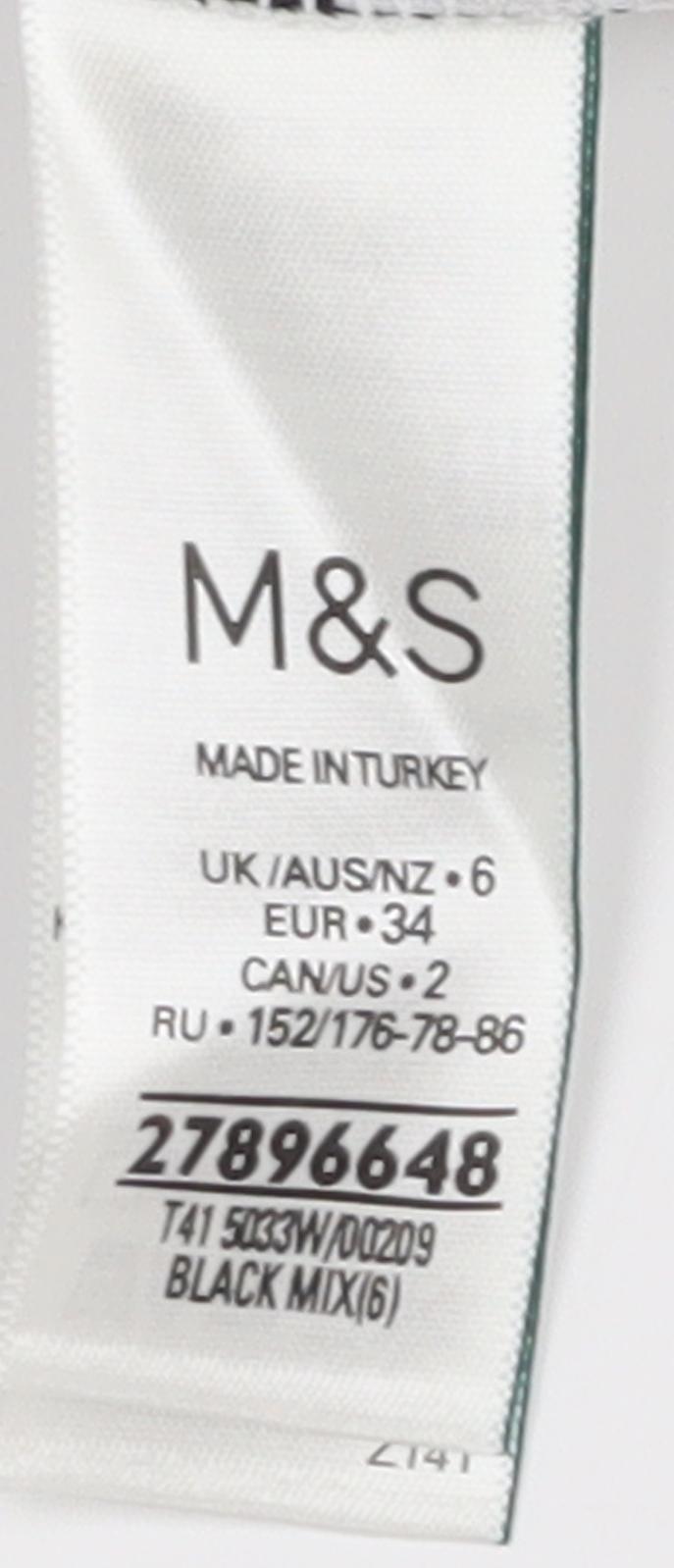 Marks and Spencer Women's Multicoloured Zebra Print Tank