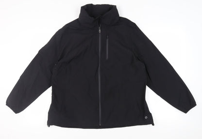 Preloved Marks and Spencer Black Jacket Unisex Size 20 - Front