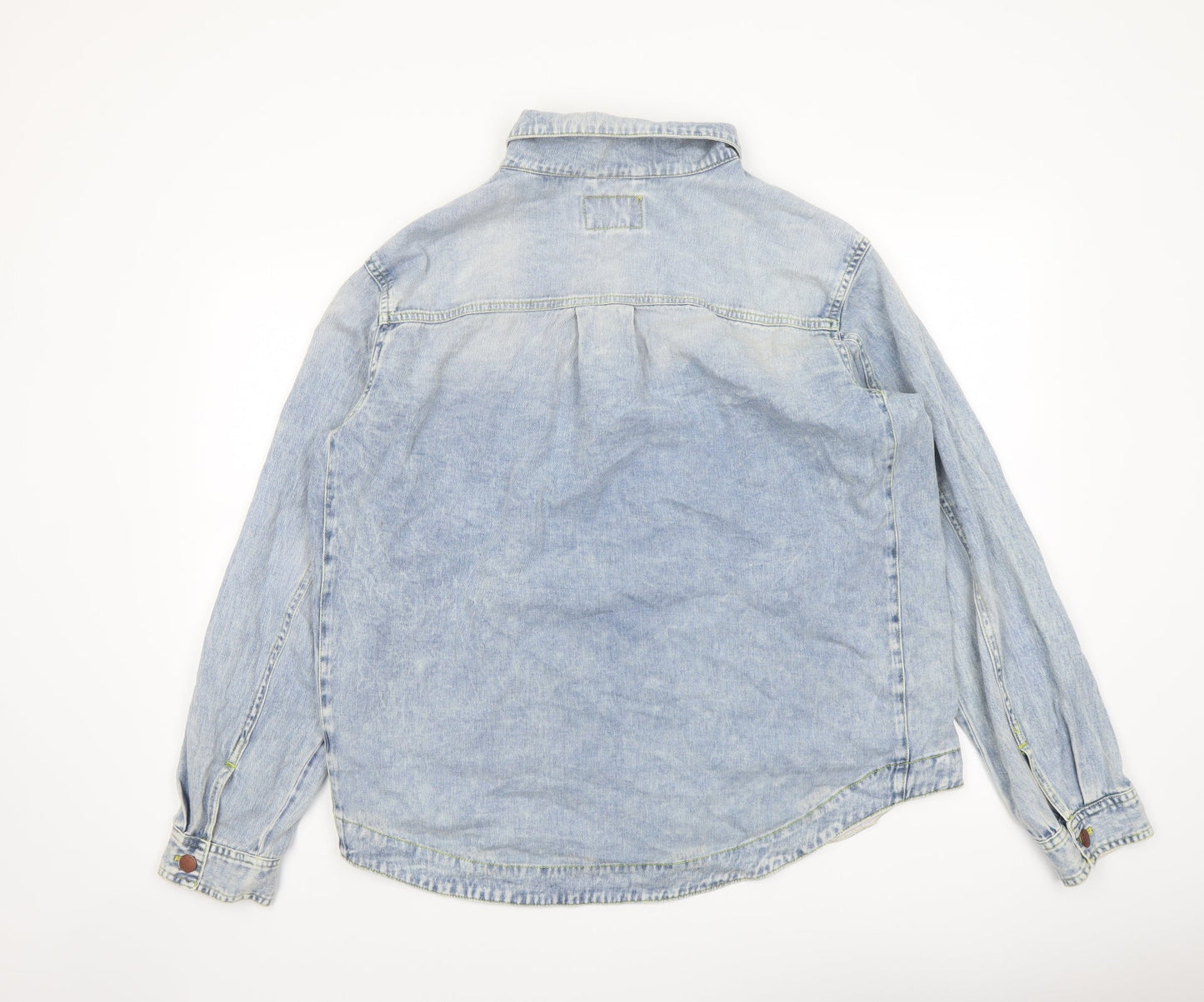 Velvet Heart Womens Blue Jacket Size L Button
