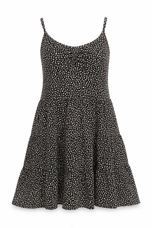 Marks and Spencer Womens Multicoloured Floral Polyester A-Line Size 12 Scoop Neck Pullover