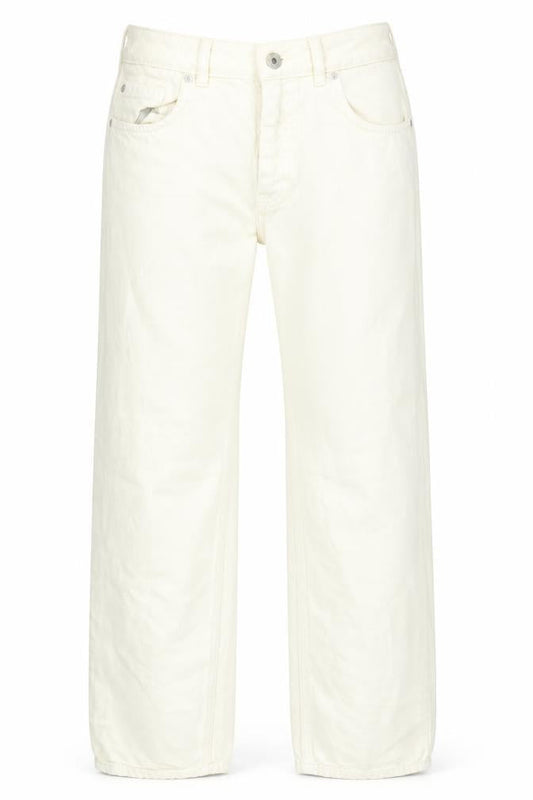 Jack Wills Womens Yellow Cotton Straight Jeans Size 27 in L26 in Regular Zip
