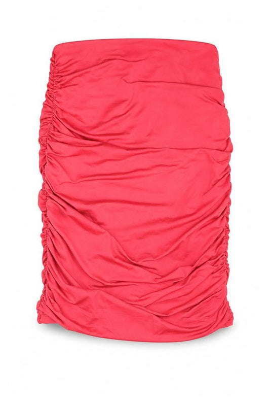 Oh Polly Womens Pink Polyester Bandage Skirt Size 4 - Rouched