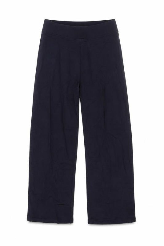 Marks and Spencer Womens Blue Cotton Sweatpants Trousers Size 6 L23 in Regular