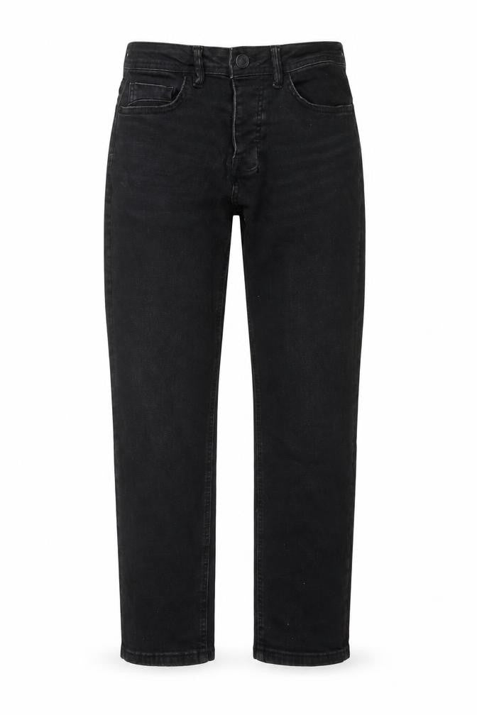 Denim & Co. Mens Blue Cotton Straight Jeans Size 30 in L30 in Regular Zip