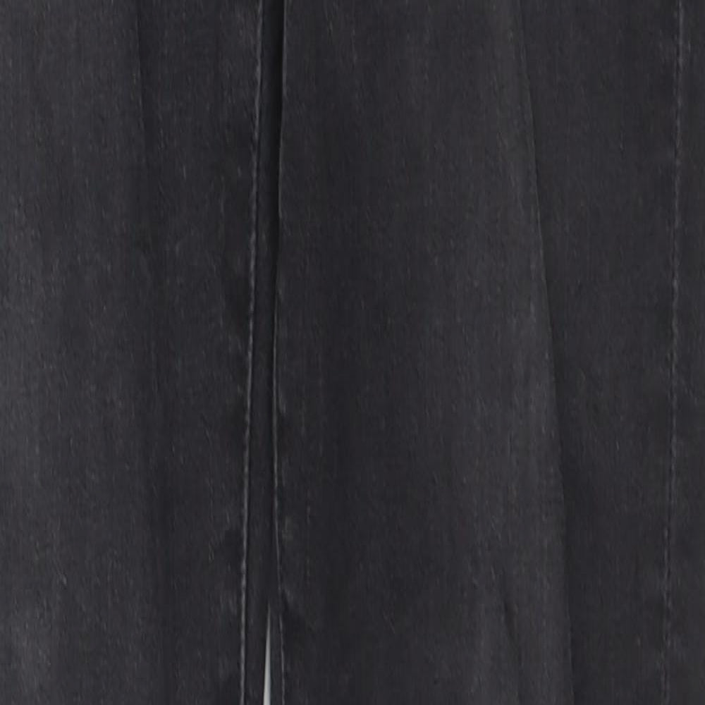 H&M Womens Black Cotton Skinny Jeans Size 28 in L30 in Regular Zip