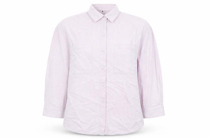 Divided by H&M Womens Pink Cotton Basic Button-Up Size XS Collared