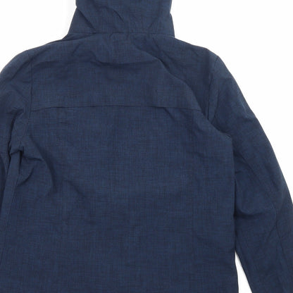 Brand and care label for Maine New England women’s blue jacket, size UK 10, zip