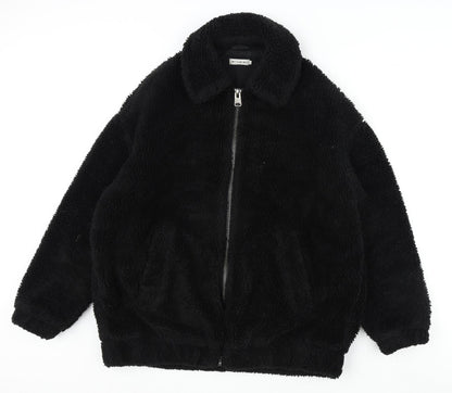 Light Before Dark Womens Black Jacket Size S Zip