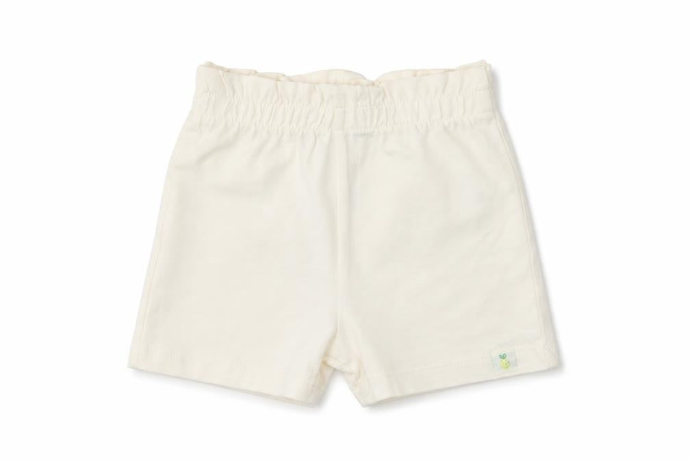 Marks & Spencer Girls Beige Cotton Cropped Trousers Size 3-6 Months Pullover - Lemon
