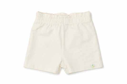 Marks & Spencer Girls Beige Cotton Cropped Trousers Size 3-6 Months Pullover - Lemon