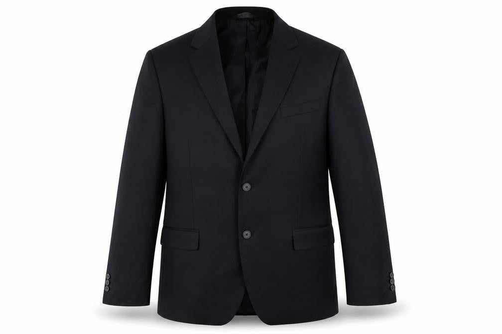 Marks & Spencer Mens Blue Polyester Jacket Suit Jacket Size 46 Regular