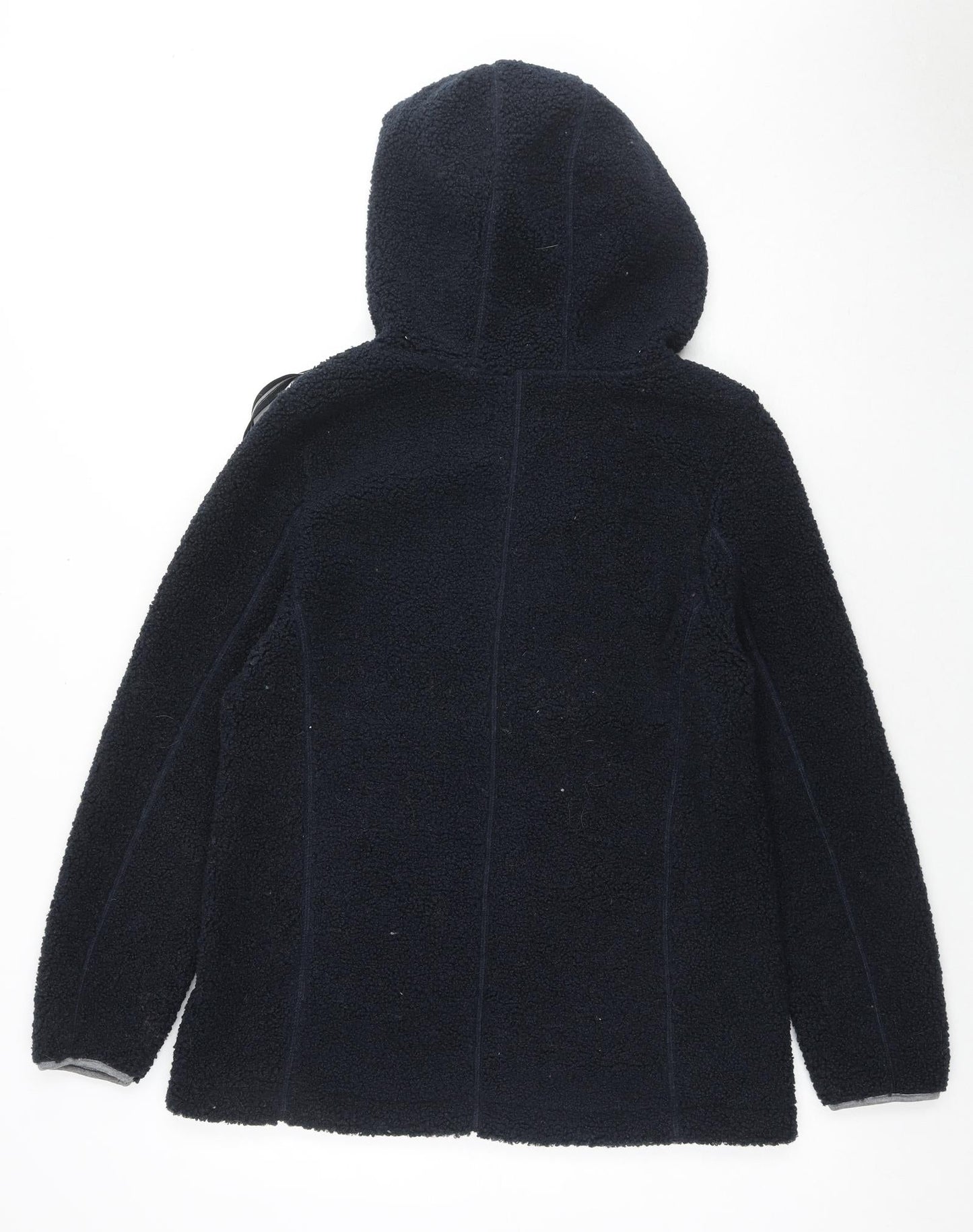 M&Co Womens Blue Jacket Size 10 Zip