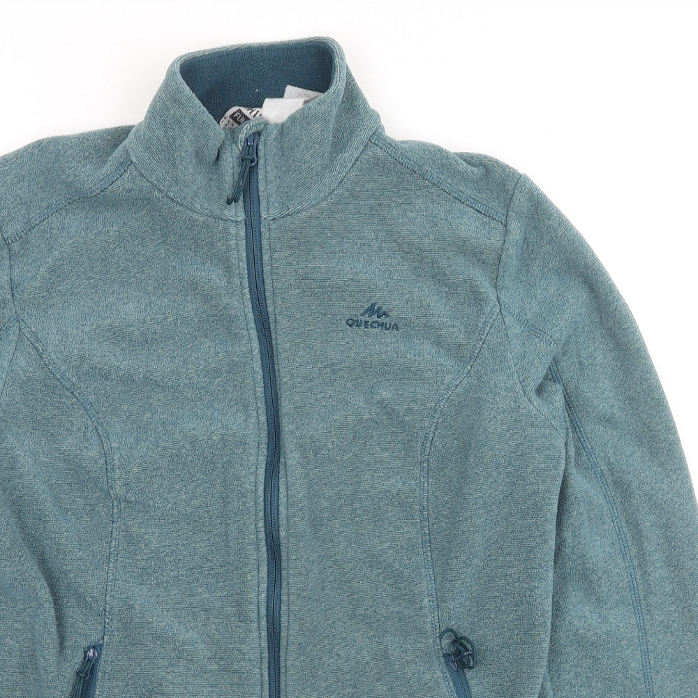 DECATHLON Womens Blue Jacket Size M Zip
