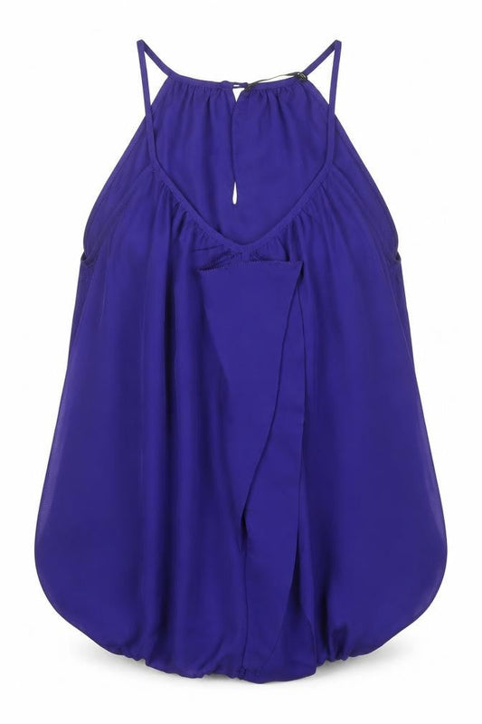 Oasis Womens Purple Polyester Camisole Tank Size 8 Scoop Neck