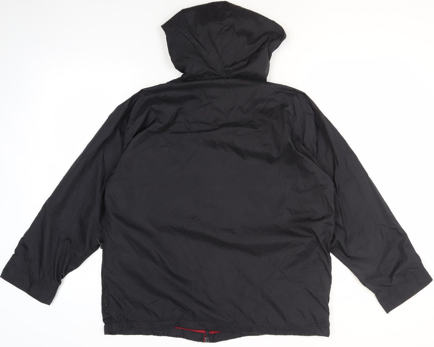 Sport Men's Black Hooded Jacket Size 20