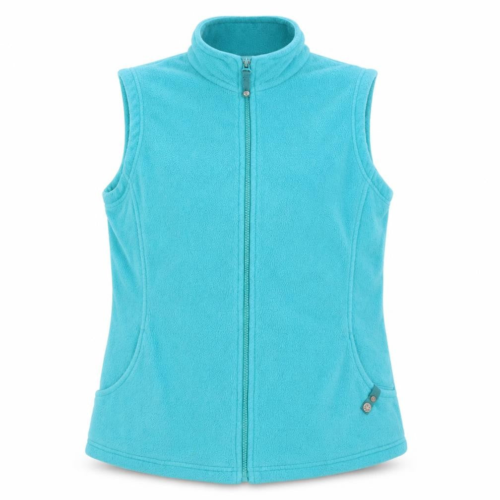 M&Co Women's Blue Fleece Waistcoat Size 10