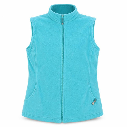 M&Co Women's Blue Fleece Waistcoat Size 10