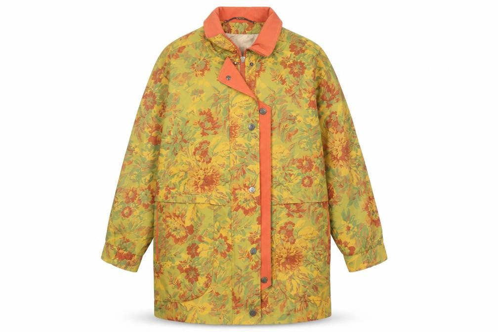 Jan Robert Women's Multicoloured Floral Long Jacket Size 10
