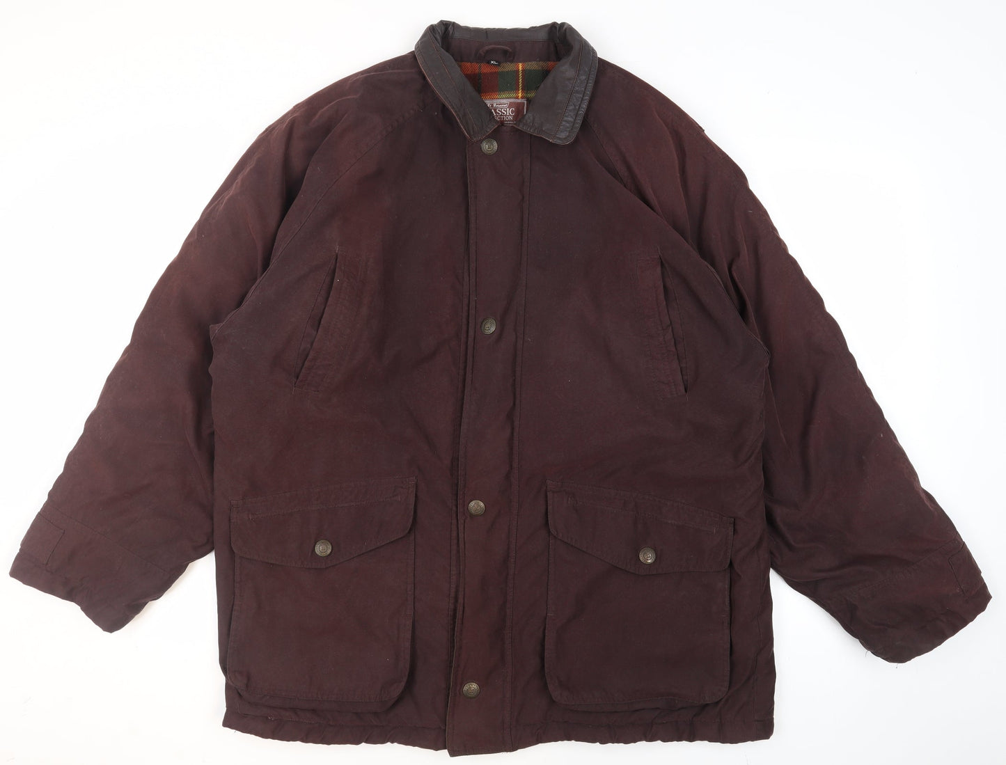 St Bernard Men's Brown Field Jacket - XL, Classic Outdoor