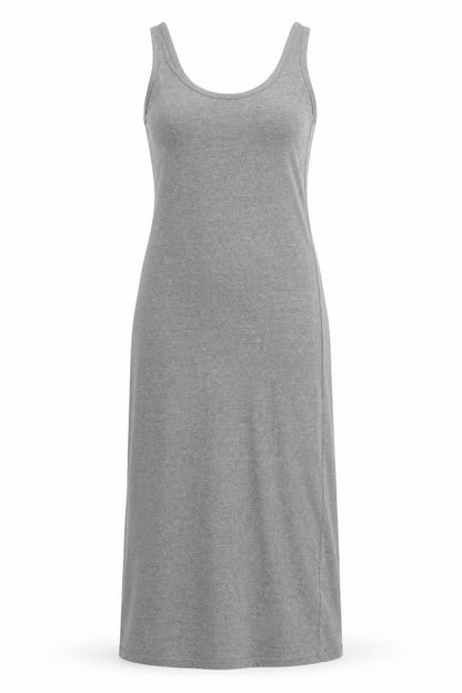 Vero Moda Womens Grey Polyester Tank Dress Size XS Round Neck Pullover