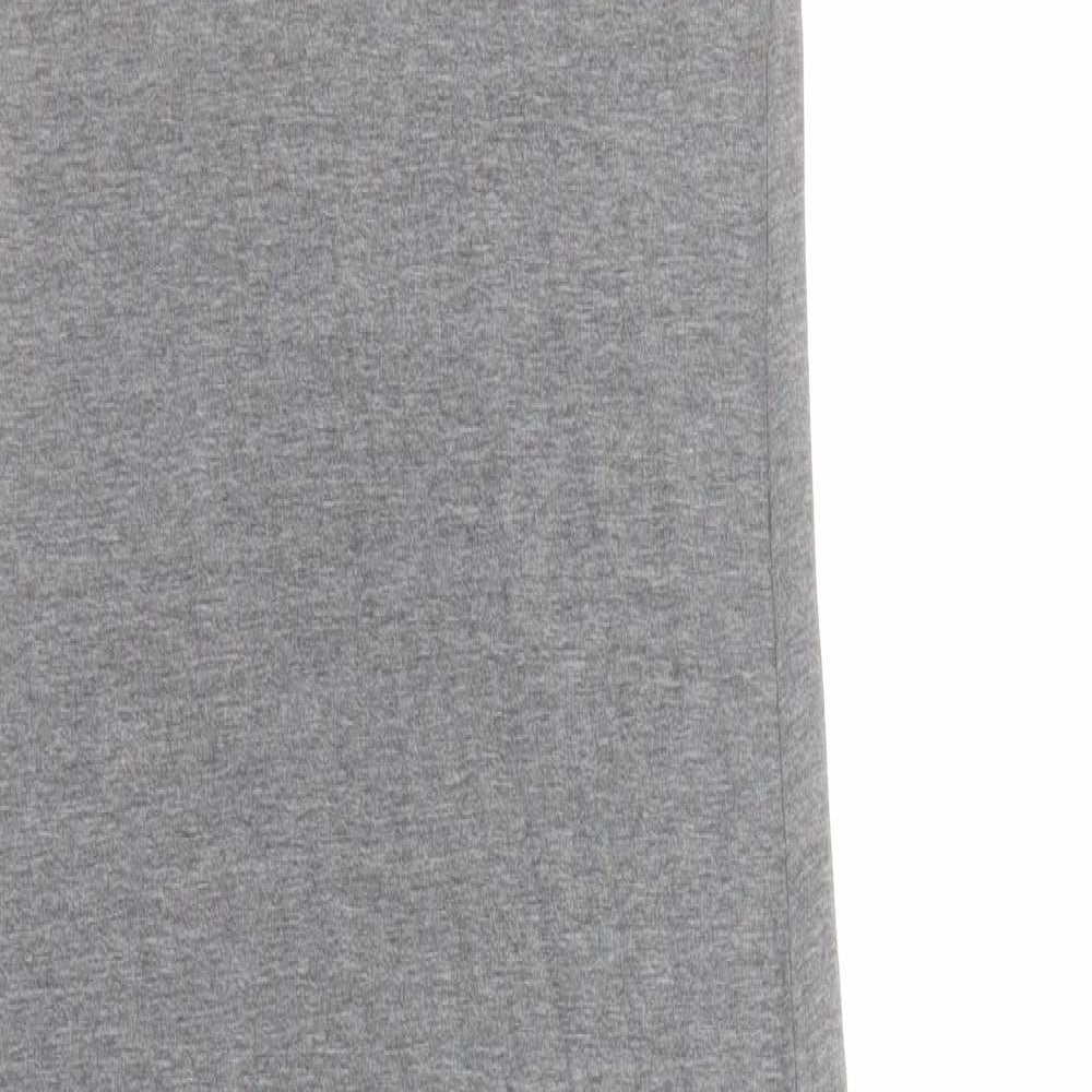 VERO MODA Womens Grey Polyester Tank Dress Size XS Round Neck Pullover