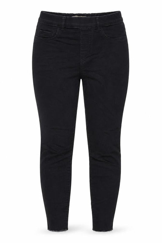 Soyaconcept Womens Black Cotton Jegging Jeans Size 10 L28 in Regular