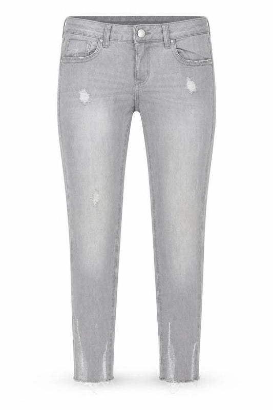 Denim & Co. Womens Green Cotton Skinny Jeans Size 6 L27 in Regular Zip