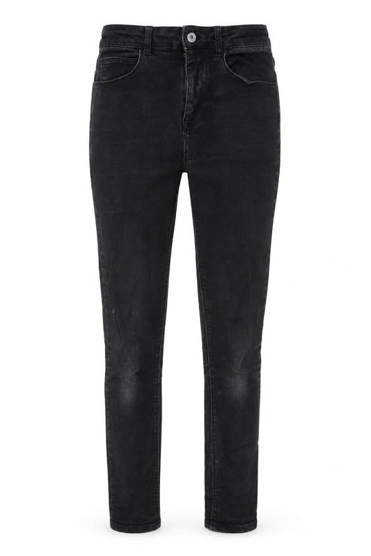 COLLUSION Womens Black Cotton Skinny Jeans Size 28 in L34 in Regular Zip