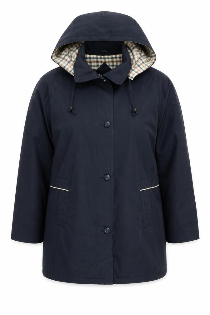 Amari Womens Blue Jacket Size M Button