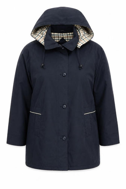 Amari Womens Blue Jacket Size M Button