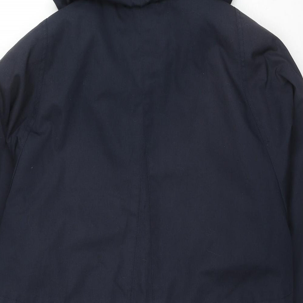Amari Womens Blue Jacket Size M Button