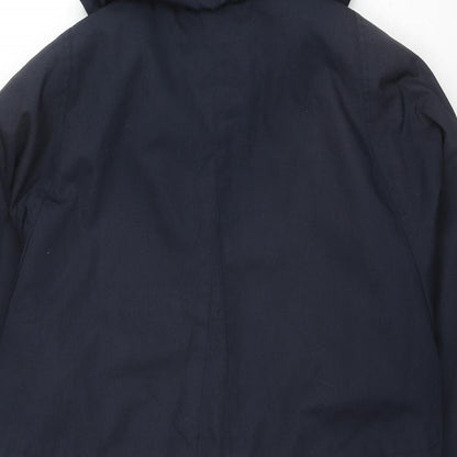 Amari Womens Blue Jacket Size M Button