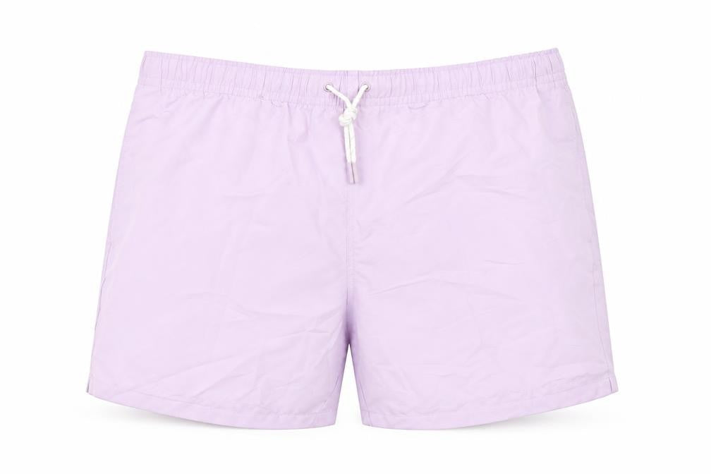 Marks & Spencer Mens Purple Polyester Bermuda Shorts Size 3XL L6 in Regular Drawstring