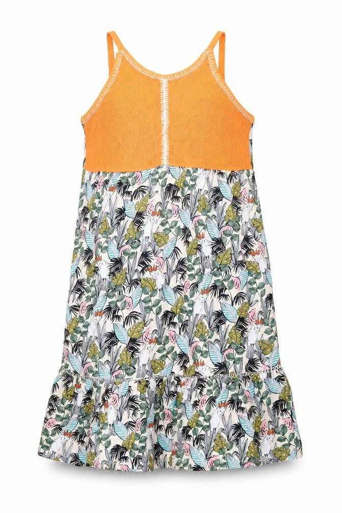 NEXT Womens Multicoloured Floral Cotton Shift Size 14 Scoop Neck Pullover