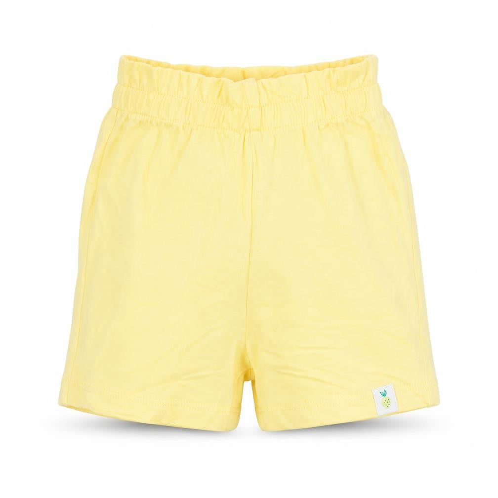 Marks & Spencer Girls Yellow Cotton Shorts Outfit/Set Size 6-9 Months Pullover