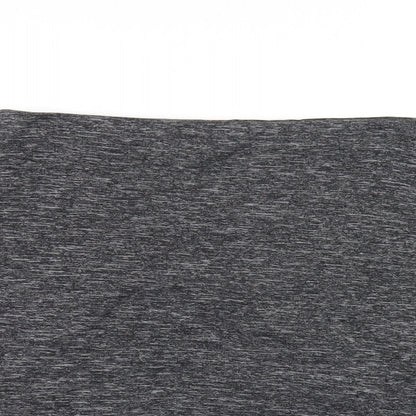Marks & Spencer Womens Grey Polyamide A-Line Skirt Size 18