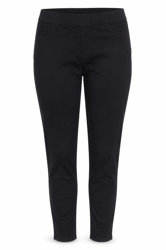 Marks & Spencer Womens Black Cotton Jegging Jeans Size 34 in L25 in Regular