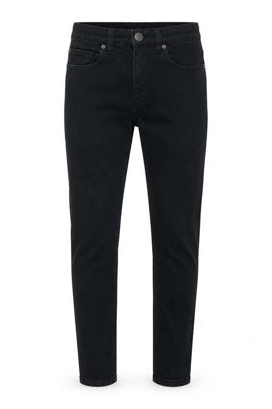 Denim & Co. Mens Black Cotton Skinny Jeans Size 30 in L30 in Regular Zip