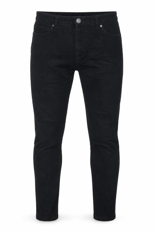 Denim & Co. Mens Black Cotton Skinny Jeans Size 32 in L30 in Regular Zip - Pockets